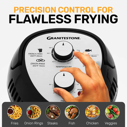 16 Quart Extra Large Air Fryer Oven, Oil-Less Crispy Cooking for Healthier Meals, Large Capacity Countertop Air Fryer with Rapid Hot Air Circulation for Family Size Cooking