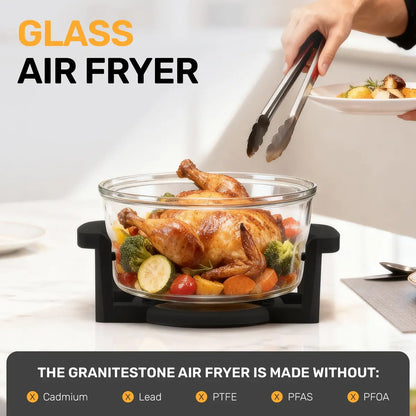 16 Quart Extra Large Air Fryer Oven, Oil-Less Crispy Cooking for Healthier Meals, Large Capacity Countertop Air Fryer with Rapid Hot Air Circulation for Family Size Cooking